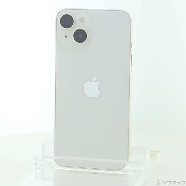 〔中古〕Apple(アップル) iPhone14 256GB スターライト MPW33J／A SIMフリー〔262-ud〕 | 