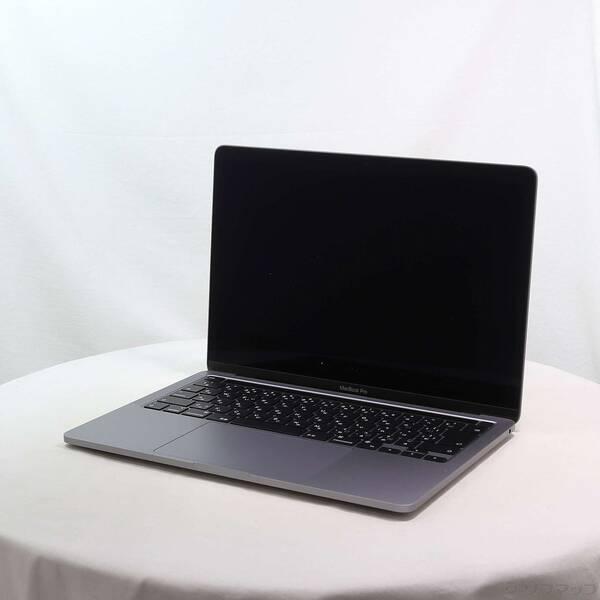 〔中古〕Apple(アップル) MacBook Pro 13.3-inch Late-2020 MYD82J／A Apple M1 8コアCPU_8コアGPU 8GB SSD256GB スペースグレイ 〔26.3 Tahoe〕〔295-ud〕 | 