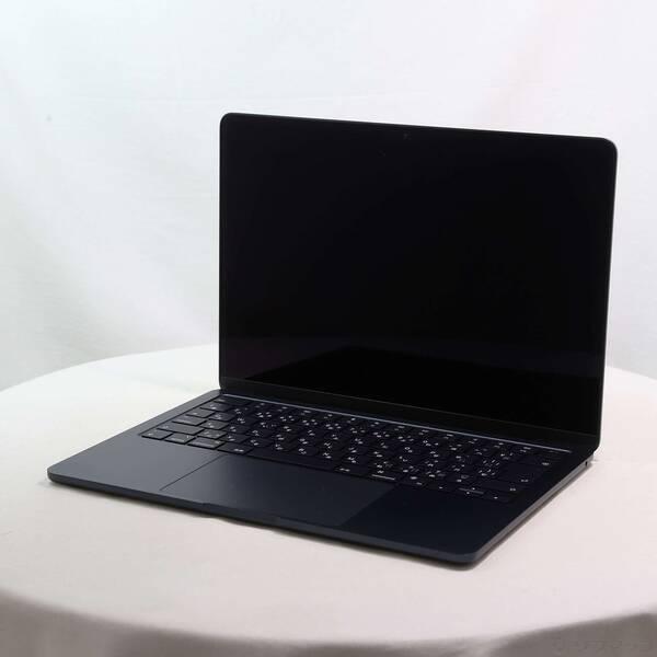 〔中古〕Apple(アップル) MacBook Air 13.6-inch Early-2024 MXCV3J／A Apple M3 8コアCPU_10コアGPU 16GB SSD512GB ミッドナイト 〔26.3 Tahoe〕〔349-ud〕 | 