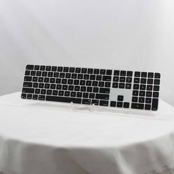 〔中古〕Apple(アップル) Appleシリコン搭載Macモデル用Touch ID搭載Magic Keyboard 英語 ブラックキー MXK83LL／A〔258-ud〕 | 