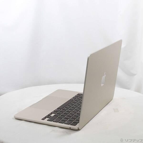 〔中古〕Apple(アップル) MacBook Air 13.6-inch Early-2024 MRXT3J／A Apple M3 8コアCPU_8コアGPU 8GB SSD256GB スターライト 〔26.3 Tahoe〕〔269-ud〕 |  | 01