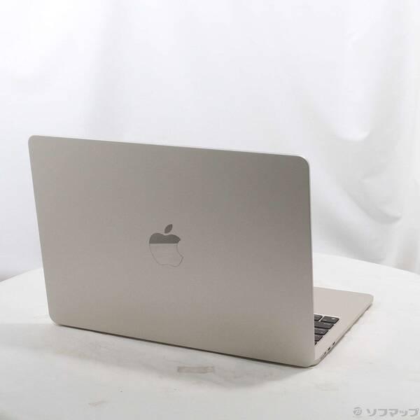 〔中古〕Apple(アップル) MacBook Air 13.6-inch Early-2024 MRXT3J／A Apple M3 8コアCPU_8コアGPU 8GB SSD256GB スターライト 〔26.3 Tahoe〕〔269-ud〕 |  | 02