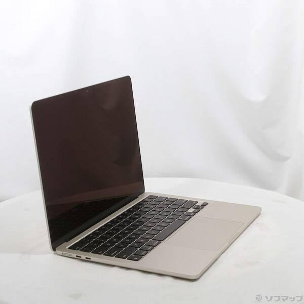 〔中古〕Apple(アップル) MacBook Air 13.6-inch Early-2024 MRXT3J／A Apple M3 8コアCPU_8コアGPU 8GB SSD256GB スターライト 〔26.3 Tahoe〕〔269-ud〕 |  | 03