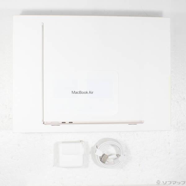 〔中古〕Apple(アップル) MacBook Air 13.6-inch Early-2024 MRXT3J／A Apple M3 8コアCPU_8コアGPU 8GB SSD256GB スターライト 〔26.3 Tahoe〕〔269-ud〕 |  | 04