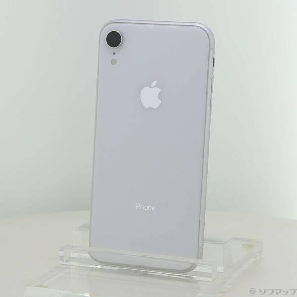 〔中古〕Apple(アップル) iPhoneXR 128GB ホワイト NT0J2J／A SIMフリー〔198-ud〕 | 
