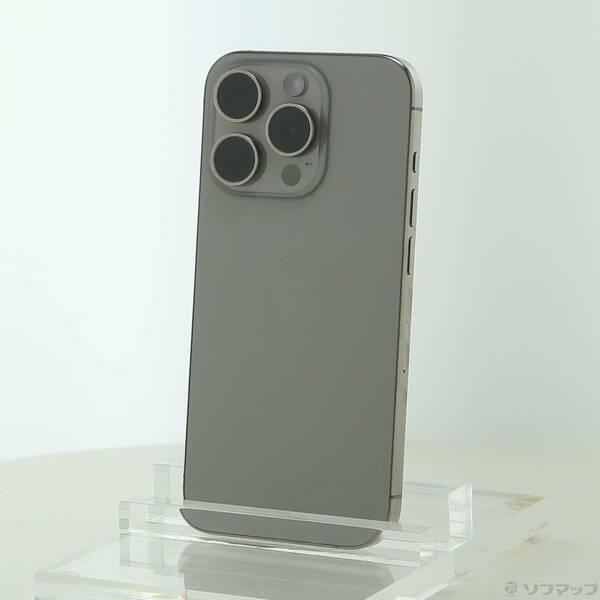 〔中古〕Apple(アップル) iPhone15 Pro 256GB ナチュラルチタニウム MTUF3J／A SIMフリー〔258-ud〕 | 