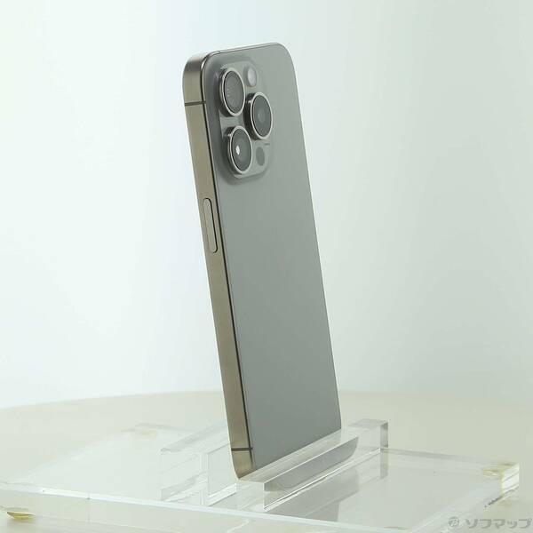 〔中古〕Apple(アップル) iPhone15 Pro 256GB ナチュラルチタニウム MTUF3J／A SIMフリー〔258-ud〕 |  | 03