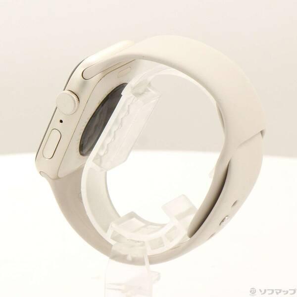 〔中古〕Apple(アップル) Apple Watch SE 第2世代 GPS 44mm スターライトアルミニウムケース スターライトスポーツバンド〔258-ud〕 |  | 01