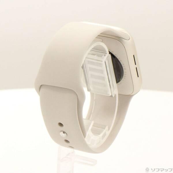 〔中古〕Apple(アップル) Apple Watch SE 第2世代 GPS 44mm スターライトアルミニウムケース スターライトスポーツバンド〔258-ud〕 |  | 02