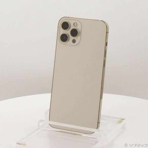 〔中古〕Apple(アップル) iPhone12 Pro Max 256GB ゴールド MGD13J／A SoftBank〔262-ud〕 | 