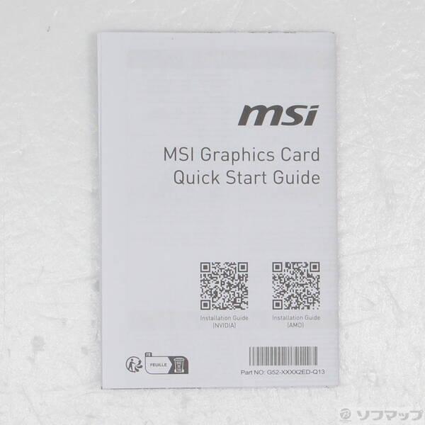 〔中古〕MSI(エムエスアイ) MSI GeForce RTX 4060 Ti VENTUS 2X BLACK 8G OC〔262-ud〕 |  | 01
