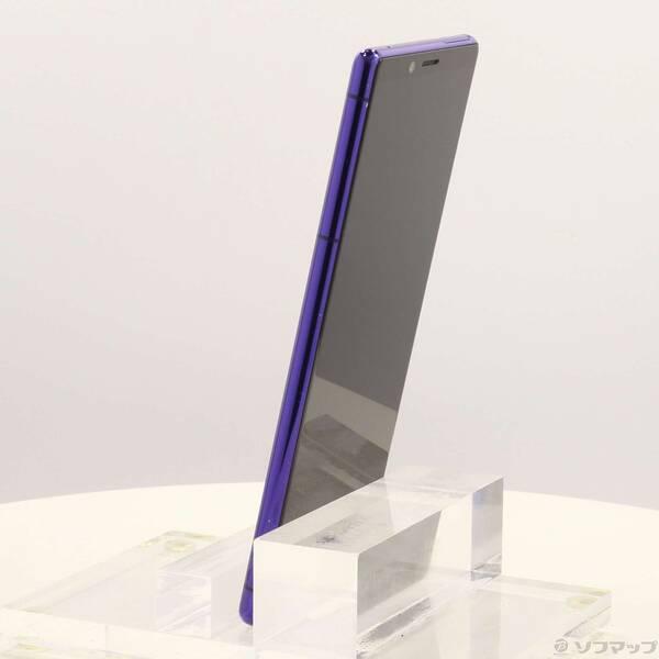 〔中古〕SONY(ソニー) Xperia 1 64GB パープル SO-03L docomoロック解除SIMフリー〔348-ud〕 |  | 01