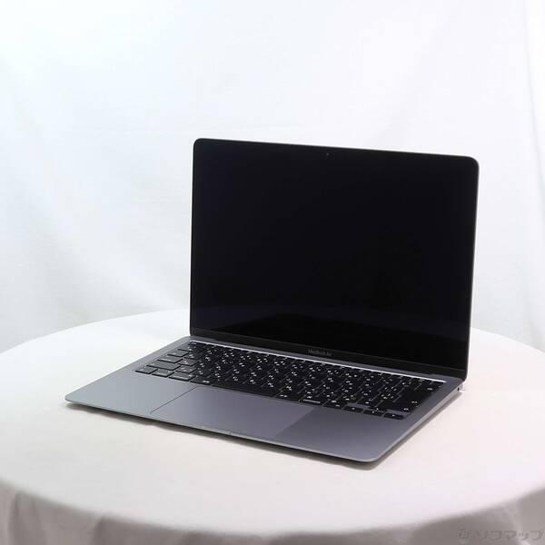 〔中古〕Apple(アップル) MacBook Air 13.3-inch Late-2020 MGN63J／A Apple M1 8コアCPU_7コアGPU 8GB SSD256GB スペースグレイ 〔26.3 Tahoe〕〔377-ud〕 | 