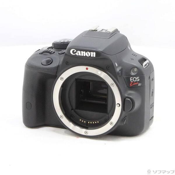 〔中古〕Canon(キヤノン) EOS Kiss X7 ボディ ブラック〔262-ud〕 | 