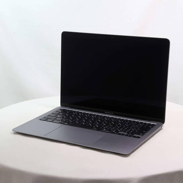 〔中古〕Apple(アップル) MacBook Air 13.3-inch Late-2020 MGN73J／A Apple M1 8コアCPU_8コアGPU 8GB SSD512GB スペースグレイ 〔26.1 Tahoe〕〔269-ud〕 | 