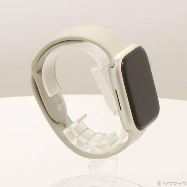 〔中古〕Apple(アップル) Apple Watch Series 7 GPS 45mm スターライトアルミニウムケース スターライトスポーツバンド〔198-ud〕 |  | 03