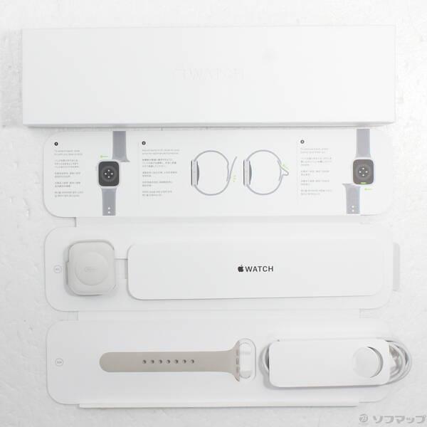〔中古〕Apple(アップル) Apple Watch Series 7 GPS 45mm スターライトアルミニウムケース スターライトスポーツバンド〔198-ud〕 |  | 04