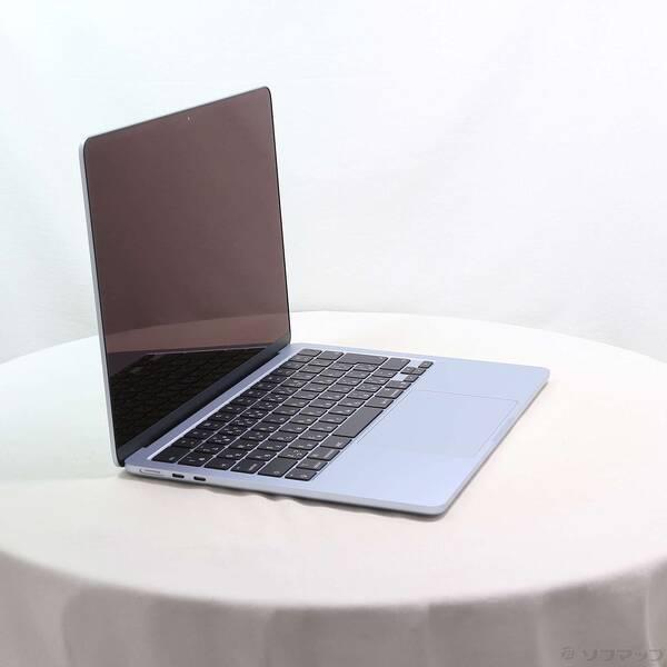 〔中古〕Apple(アップル) MacBook Air 13.6-inch Early-2025 MC6V4J／A Apple M4 10コアCPU_10コアGPU 24GB SSD512GB スカイブルー 〔26.3 Tahoe〕〔196-ud〕 |  | 03