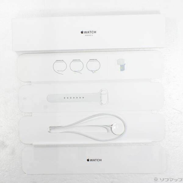 〔中古〕Apple(アップル) Apple Watch Series 3 GPS 42mm シルバーアルミニウムケース ホワイトスポーツバンド〔247-ud〕 |  | 04