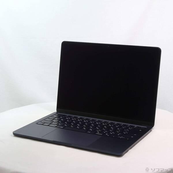 〔中古〕Apple(アップル) MacBook Air 13.6-inch Mid-2022 MLY33J／A Apple M2 8コアCPU_8コアGPU 8GB SSD256GB ミッドナイト 〔26.3 Tahoe〕〔344-ud〕 | 