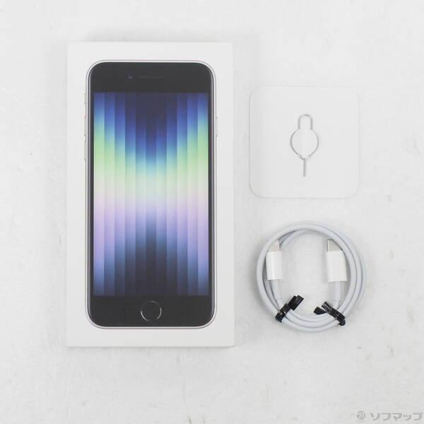 〔中古〕Apple(アップル) iPhone SE 第3世代 256GB スターライト MMYK3J／A SIMフリー〔348-ud〕 |  | 04