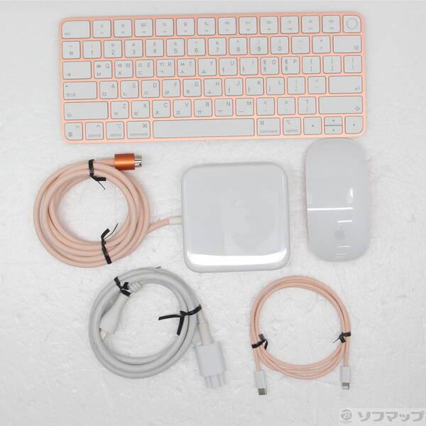 〔中古〕Apple(アップル) iMac 24-inch Mid-2021 Z133 Apple M1 8コアCPU_8コアGPU 16GB SSD512GB オレンジ 〔26.3 Tahoe〕〔198-ud〕 |  | 04