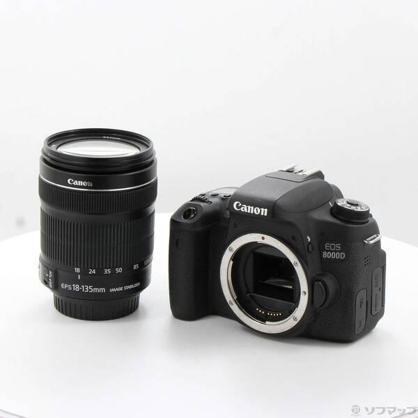 〔中古〕Canon(キヤノン) EOS 8000D EF-S18-135 IS STM レンズキット (2420万画素／SDXC)〔352-ud〕 | 