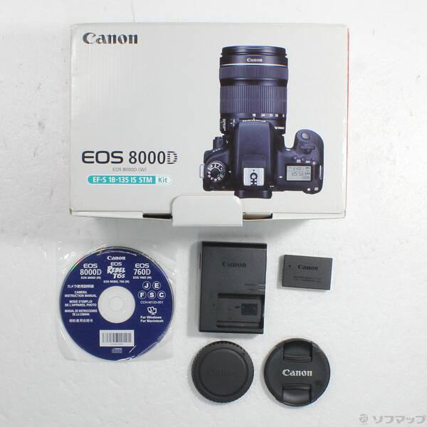 〔中古〕Canon(キヤノン) EOS 8000D EF-S18-135 IS STM レンズキット (2420万画素／SDXC)〔352-ud〕 |  | 05