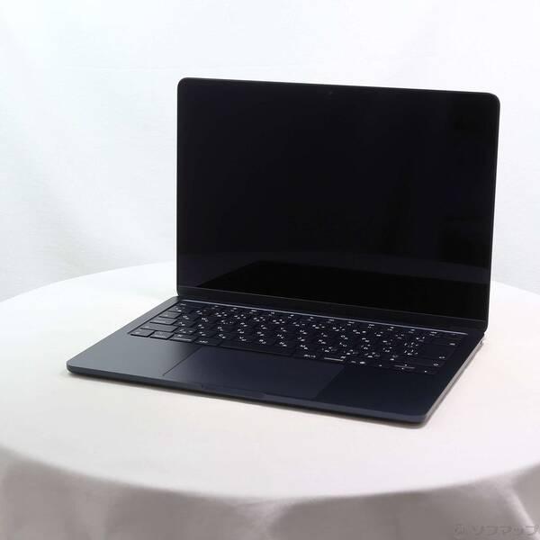 〔中古〕Apple(アップル) MacBook Air 13.6-inch Early-2025 MW133J／A Apple M4 10コアCPU_10コアGPU 16GB SSD512GB ミッドナイト 〔26.3 Tahoe〕〔258-ud〕 | 