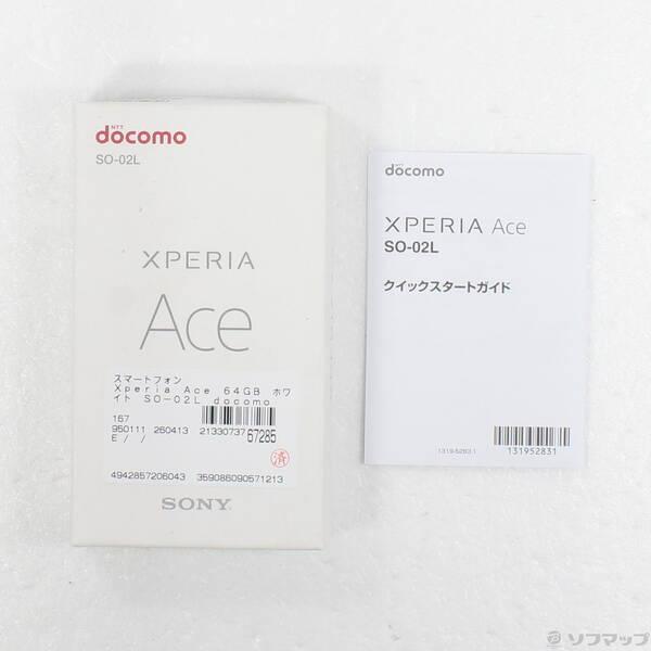 〔中古〕SONY(ソニー) Xperia Ace 64GB ホワイト SO-02L docomoロック解除SIMフリー〔305-ud〕 |  | 04