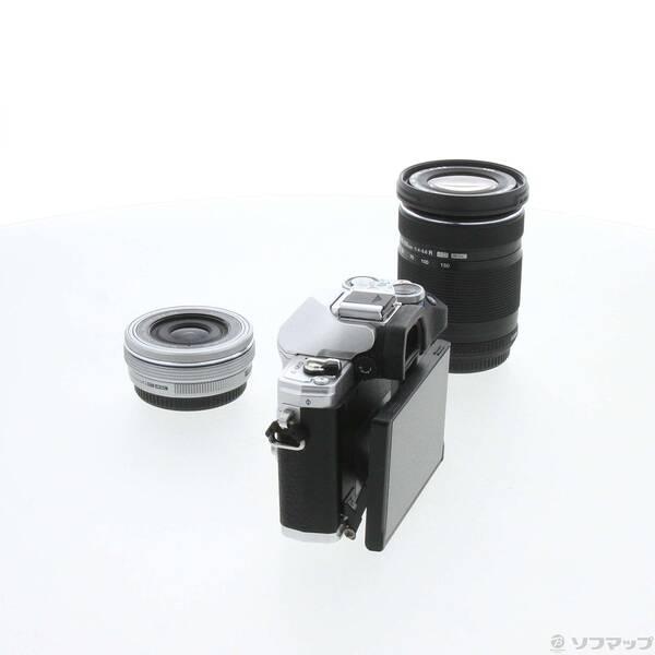 〔中古〕OLYMPUS(オリンパス) OM-D E-M10 Mark IV EZダブルズームキット シルバー〔258-ud〕 |  | 01