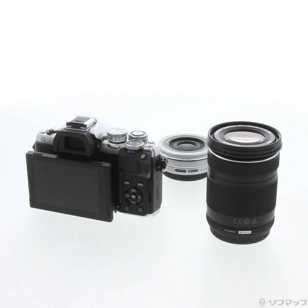 〔中古〕OLYMPUS(オリンパス) OM-D E-M10 Mark IV EZダブルズームキット シルバー〔258-ud〕 |  | 02