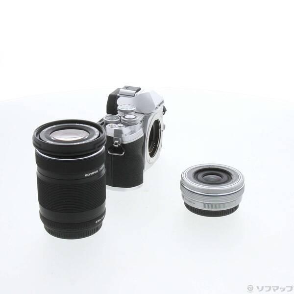 〔中古〕OLYMPUS(オリンパス) OM-D E-M10 Mark IV EZダブルズームキット シルバー〔258-ud〕 |  | 03