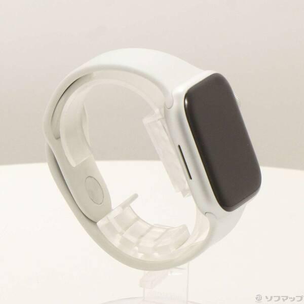 〔中古〕Apple(アップル) Apple Watch Series 8 GPS 45mm シルバーアルミニウムケース ホワイトスポーツバンド〔344-ud〕 |  | 03