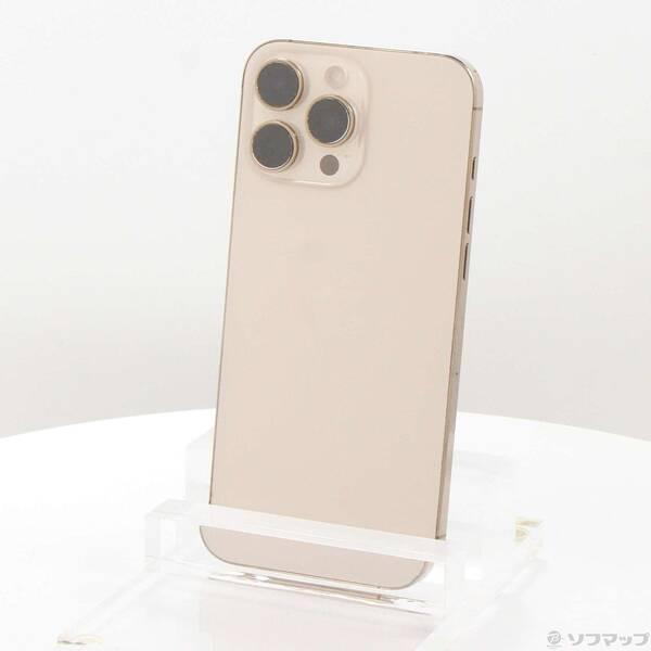 〔中古〕Apple(アップル) iPhone16 Pro Max 256GB デザートチタニウム MYWJ3J／A SIMフリー〔198-ud〕 | 