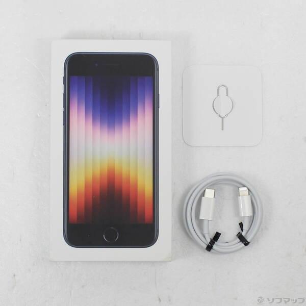 〔中古〕Apple(アップル) iPhone SE 第3世代 64GB ミッドナイト MMYC3J／A SIMフリー〔258-ud〕 |  | 04