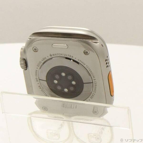 〔中古〕Apple(アップル) Apple Watch Ultra 3 GPS + Cellular 49mm ナチュラルチタニウムケース バンド無し〔377-ud〕 |  | 02
