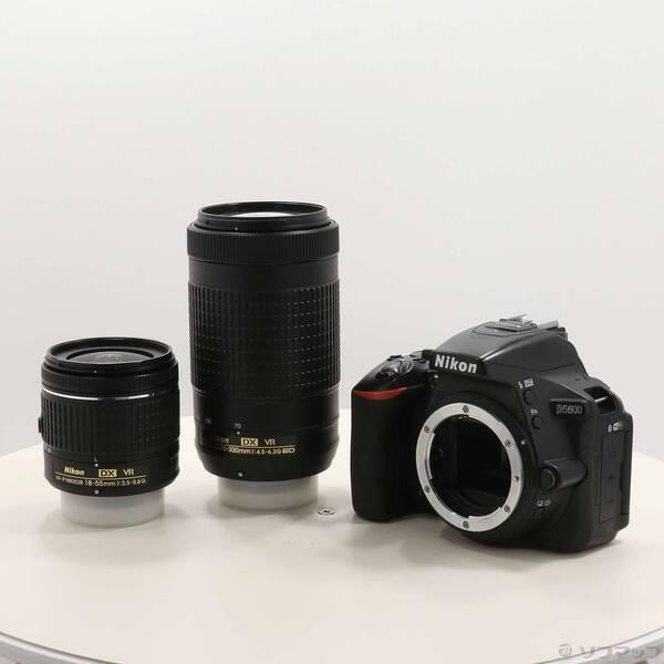 〔中古〕Nikon(ニコン) NIKON D5600 ダブルズームキット ブラック〔198-ud〕 | 