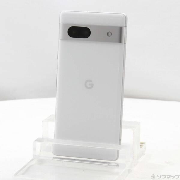 〔中古〕GOOGLE(グーグル) Google Pixel 7a 128GB スノー GA04274-JP docomo SIMフリー〔349-ud〕 | 