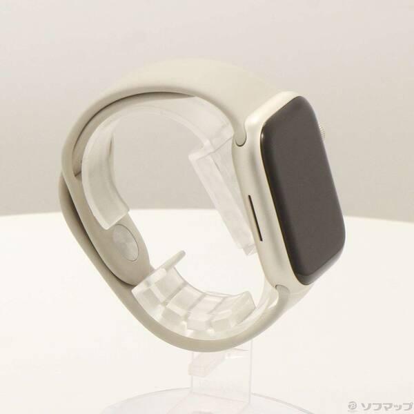 〔中古〕Apple(アップル) Apple Watch Series 7 GPS 45mm スターライトアルミニウムケース スターライトスポーツバンド〔377-ud〕 |  | 03