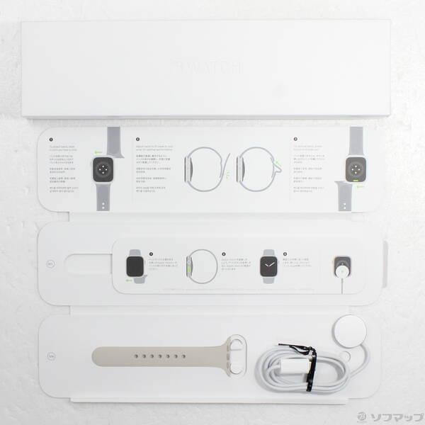 〔中古〕Apple(アップル) Apple Watch Series 7 GPS 45mm スターライトアルミニウムケース スターライトスポーツバンド〔377-ud〕 |  | 04