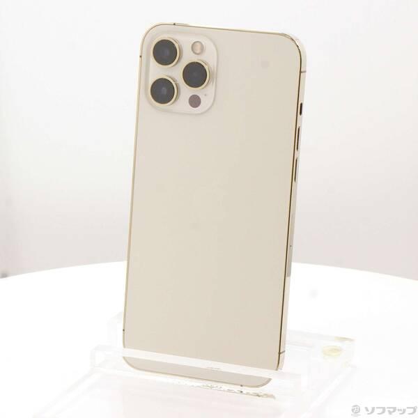 〔中古〕Apple(アップル) iPhone12 Pro Max 128GB ゴールド MGCW3J／A SIMフリー〔198-ud〕 | 