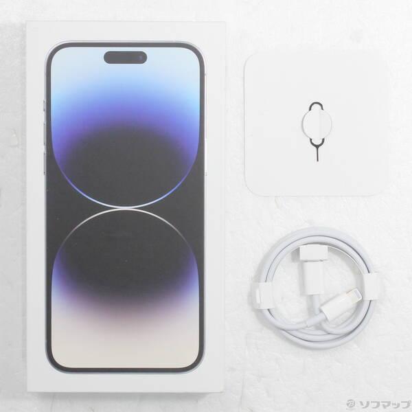 〔中古〕Apple(アップル) iPhone14 Pro Max 128GB シルバー MQ973J／A SIMフリー〔198-ud〕 |  | 04