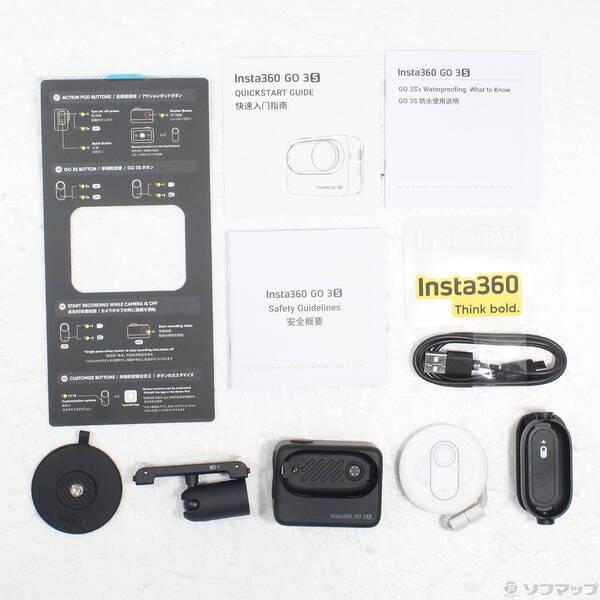 〔中古〕Insta360 Insta360 GO 3S 128GB CINSAATAGO3S13 ミッドナイトブラック〔262-ud〕 |  | 04