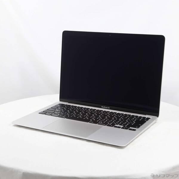 〔中古〕Apple(アップル) MacBook Air 13.3-inch Late-2020 MGN93J／A Apple M1 8コアCPU_7コアGPU 8GB SSD256GB シルバー 〔26.3 Tahoe〕〔251-ud〕 | 