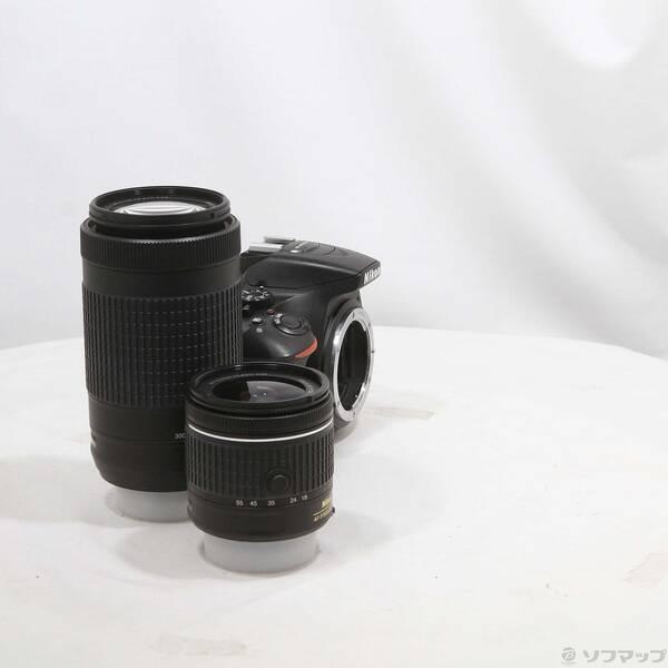 〔中古〕Nikon(ニコン) NIKON D5600 ダブルズームキット ブラック〔198-ud〕 |  | 03