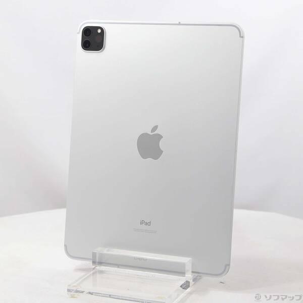 〔中古〕Apple(アップル) iPad Pro 11インチ 第2世代 128GB シルバー NY2W2J／A auロック解除SIMフリー〔251-ud〕 | 