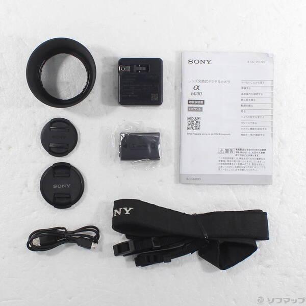 〔中古〕SONY(ソニー) α6000 ILCE-6000Y ブラック ダブルズームレンズキット〔196-ud〕 |  | 05