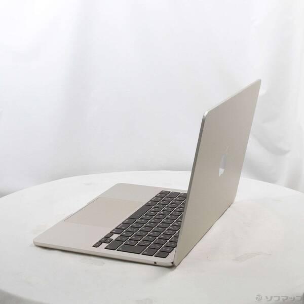 〔中古〕〔展示品〕 MacBook Air 13.6-inch Early-2025 MW0Y3J／A Apple M4 10コアCPU_8コアGPU 16GB SSD256GB スターライト 〔26.3 Tahoe〕〔258-ud〕 |  | 01