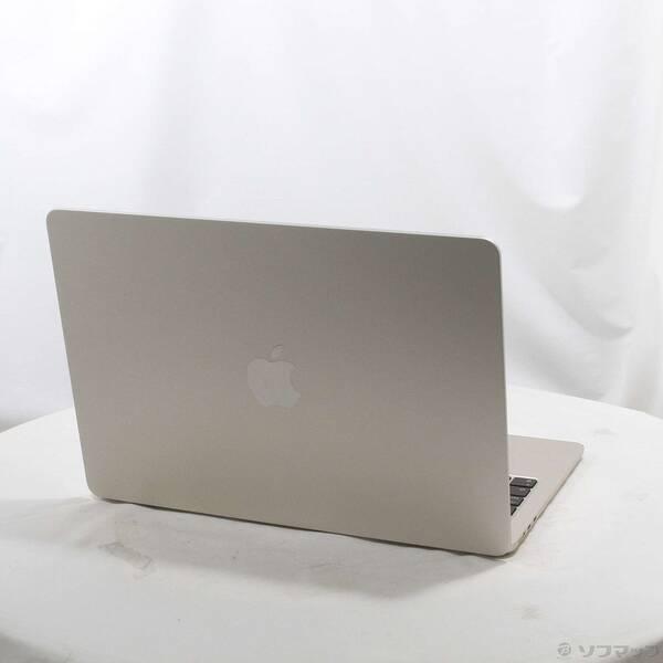 〔中古〕〔展示品〕 MacBook Air 13.6-inch Early-2025 MW0Y3J／A Apple M4 10コアCPU_8コアGPU 16GB SSD256GB スターライト 〔26.3 Tahoe〕〔258-ud〕 |  | 02